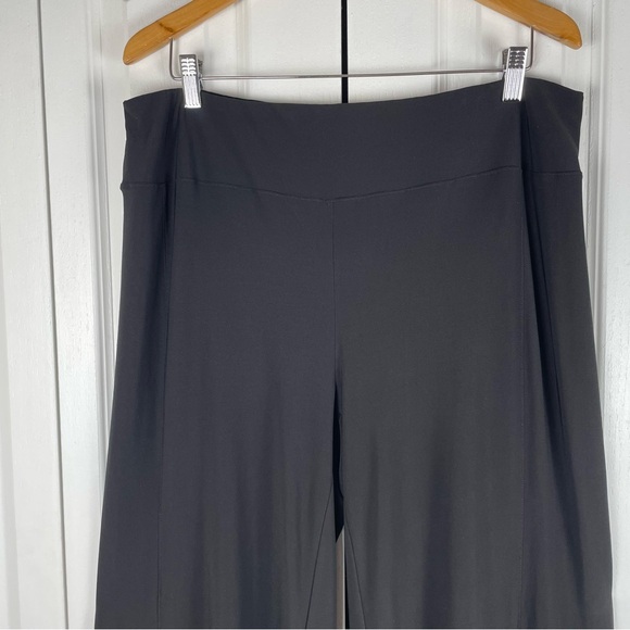 Cover Charge Pull on Wide Leg Pants Women’s XL Black 24” Inseam Goth Relaxed Fit - Picture 2 of 12